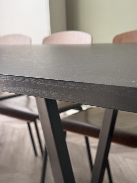 Table Loop Stand Table - HAY (250 x 92.5 x 74H cm) – Dining tables, Metal, Other (photo 5 of 5)
