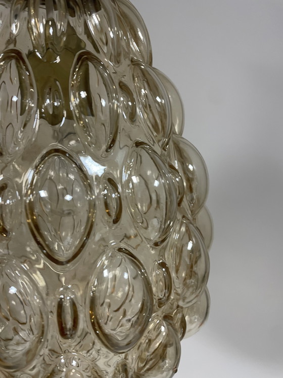 Image 1 of Bubble Round glass pendant lamp 1960s Glashutte Limburg, Helena Tynell