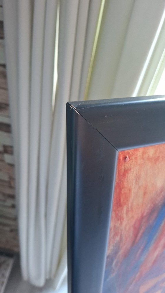 Image 1 of Kees van de Wal - Complete Series of 6 Large Abstract Paintings