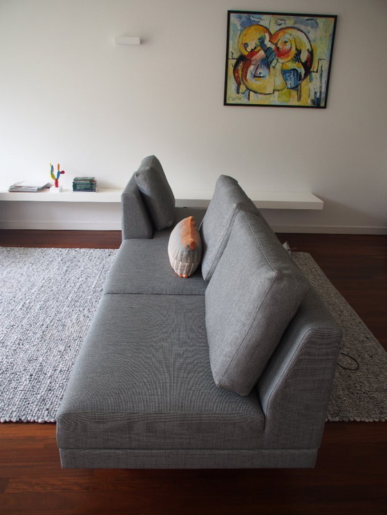 Image 1 of Canapé design unique à 3 places avec éléments rotatifs