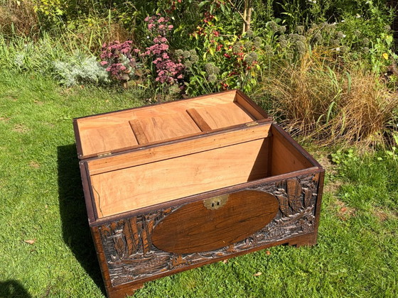 Coffre en bois indonésien – Armoires de rangement, Wood (photo 6 of 7)