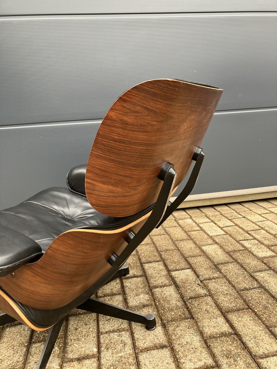 Image 1 of Sillón Eames de Herman Miller by Vitra con otomana. ¡De 1983 con factura! Rio Palissander