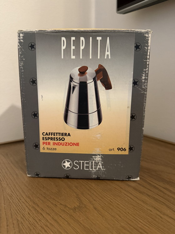 Caffettiera Stella Modello Pepita 6 Tazze Nuova – Accessori da cucina, Metal, Plastic (photo 3 of 7)