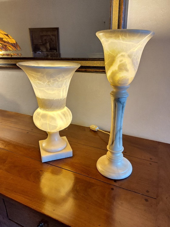 Image 1 of Lampes d'ambiance en albâtre