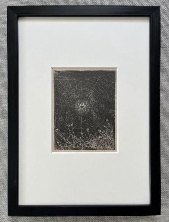 Image 1 of Jan Mankes 1889-1920 / Croce Spider Heliogravure originale 1923