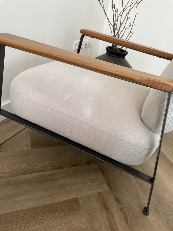 Image 1 of Light Gray Armchairs