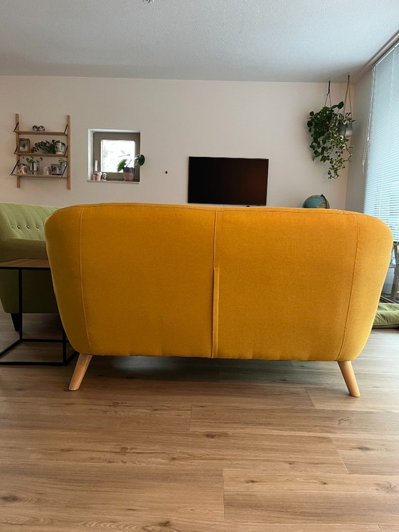 Image 1 of 2-zitsbank in mid-century stijl (Sklum)