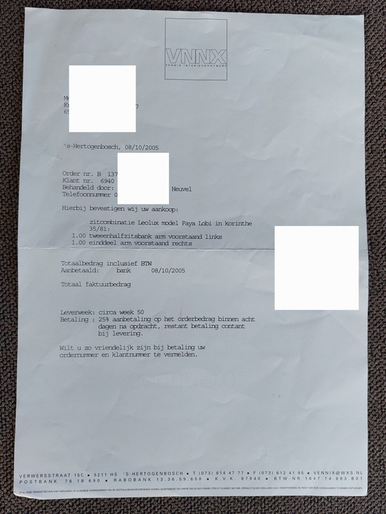 Image 1 of Combinación de sofá en forma de L Leolux Faya Lobi