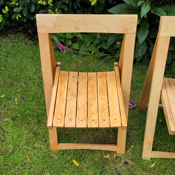 Image 1 of 5 Aldo Jacober 'Trieste' klapstoelen