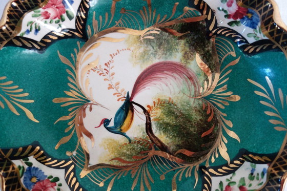 Image 1 of H. Béquet Quaregnon wall dish 1950s
