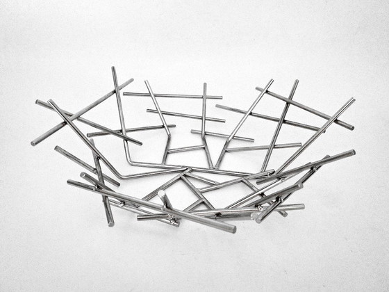 Alessi Aufblasbare Obstschale – Schalen, rvs, Metal (photo 5 of 10)
