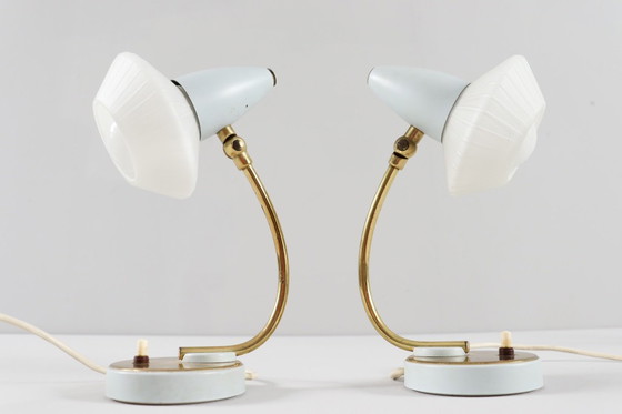 Image 1 of Mid Century Lampes de table/lampes à poser, France, années 1960