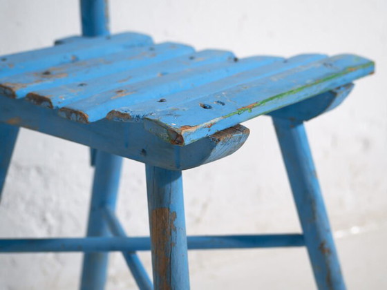 Antique school chairs (c.1920). Set of 4 pieces #1 – Side chairs, Vintage (photo 19 of 40)