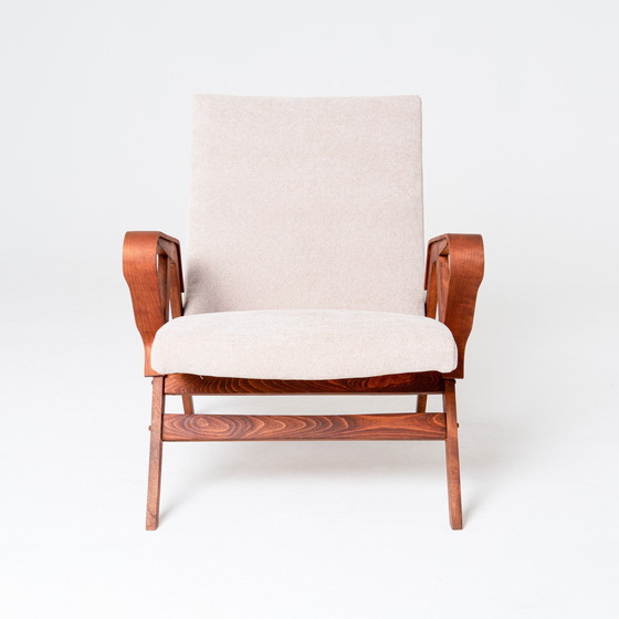 Image 1 of Sillones Frantisek Jirak con otomana para Tatra Nabytok, década de 1960