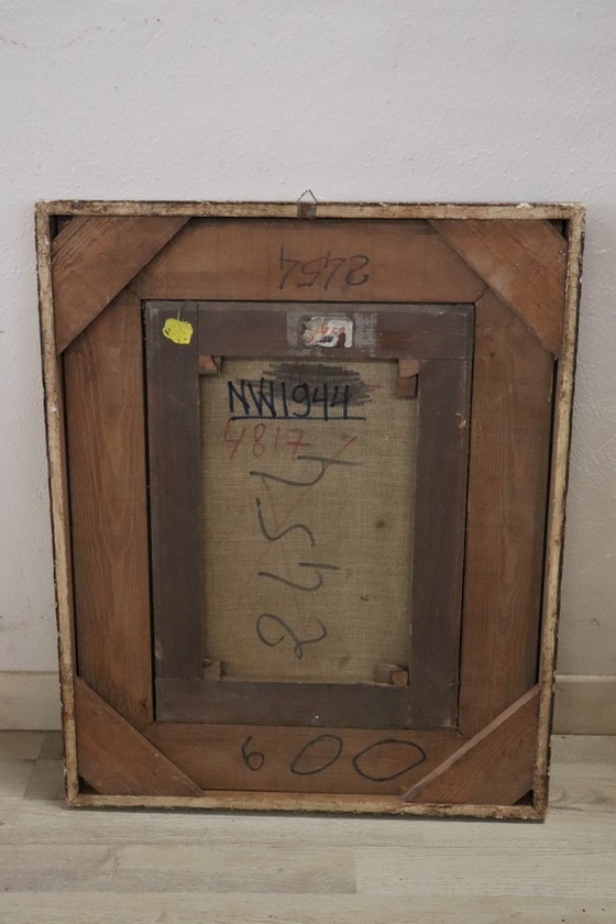 Image 1 of Retrato de una joven renacentista, óleo sobre lienzo, Italia, principios del siglo XVIII