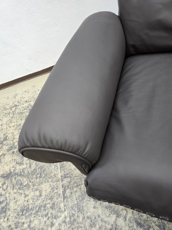 Image 1 of De Sede DS 31 Designersessel Lederhocker Drehsessel Desede Top Braun