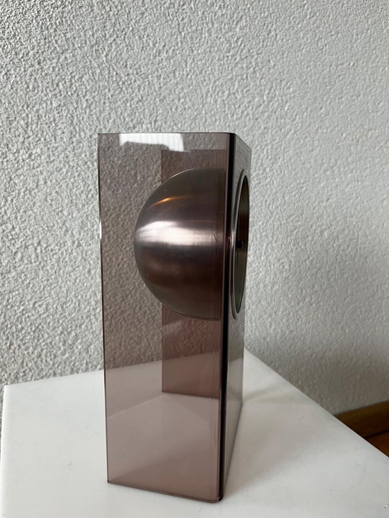 Image 1 of Vintage perspex tafelklok 