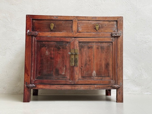 Commode traditionnelle chinoise | XIXe siècle | Bois d'orme