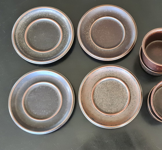 Image 1 of 4x Arabia Ruska Finland Coffee/Tea Cups + Dishes