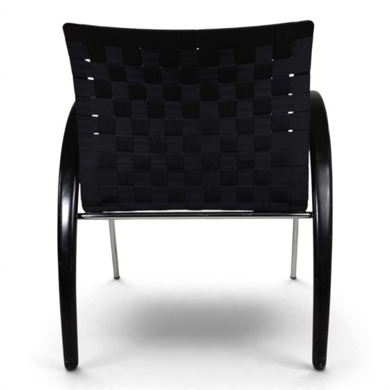 Poltrona lounge Thonet di Peter Maly, 1980 – Poltrone, Cromo, Legno, Vintage (photo 8 of 16)