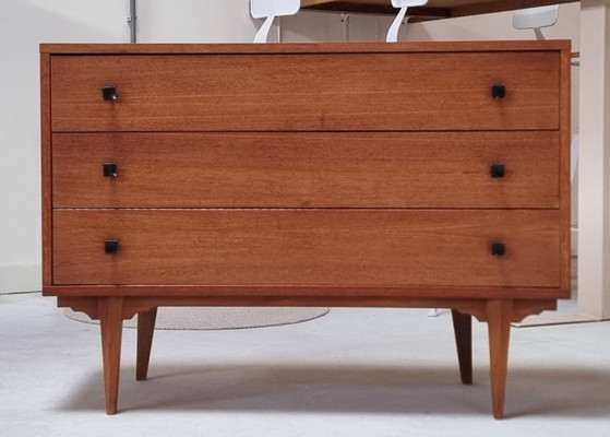Cassettiera Mid Century – Credenze, Legno, Vintage (photo 3 of 17)