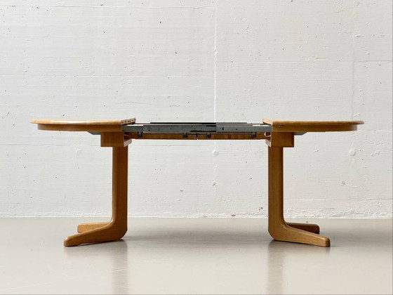 Image 1 of Mesa de comedor extensible de roble de Creation Suisse, años 70