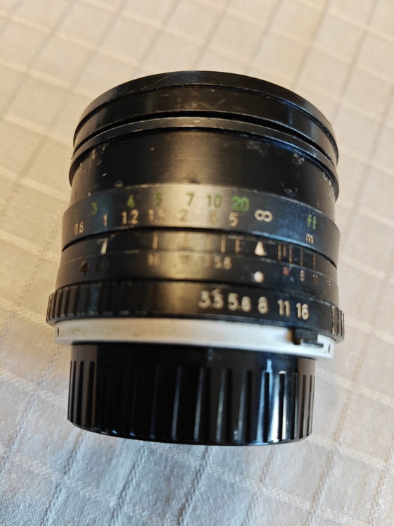 Minolta camera XE-5 plus lensen – Fotografie, Glas, Leer (photo 13 of 20)
