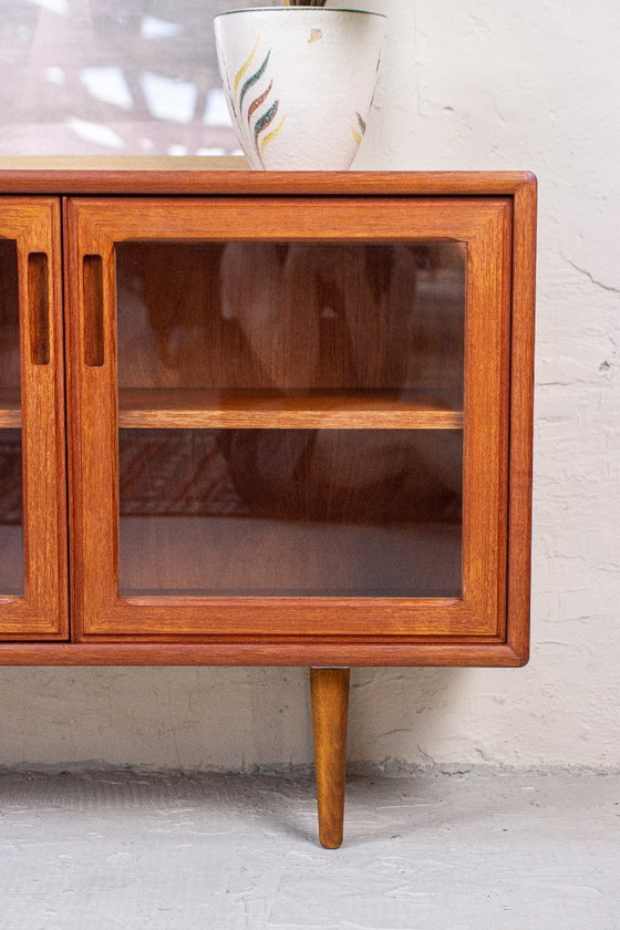 Vetrina, credenza e cassettiera vintage in teak, design danese, stile metà secolo. – Vetrine, Wood (photo 3 of 15)