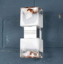 Large Mid-Century Modern Mazzega Murano Glass Sconces by Gaetano Sciolari, 1970s - A Pair