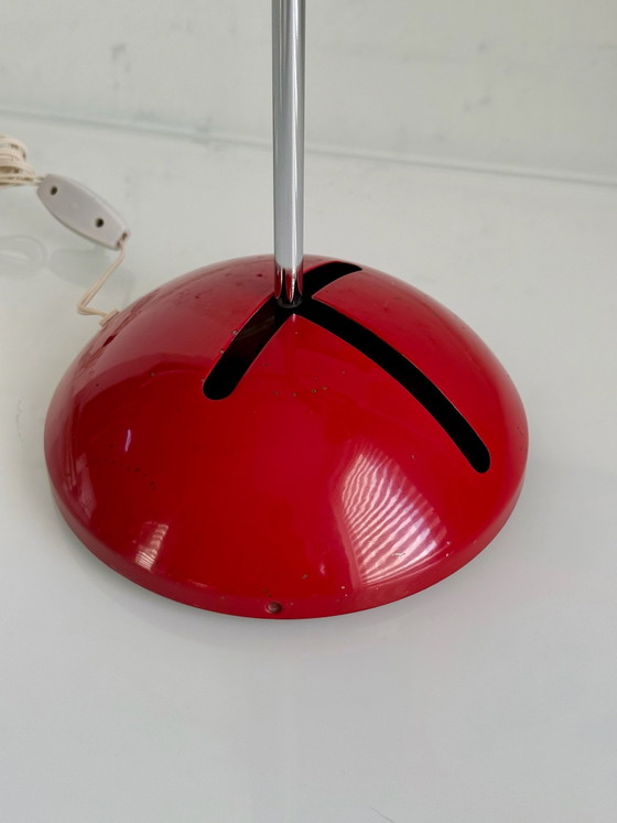 T395 Lampe Robert Sonneman – luci milano, Tischlampen, Chrom (photo 4 of 10)