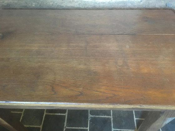 Consola de roble – Vintage (photo 7 of 10)