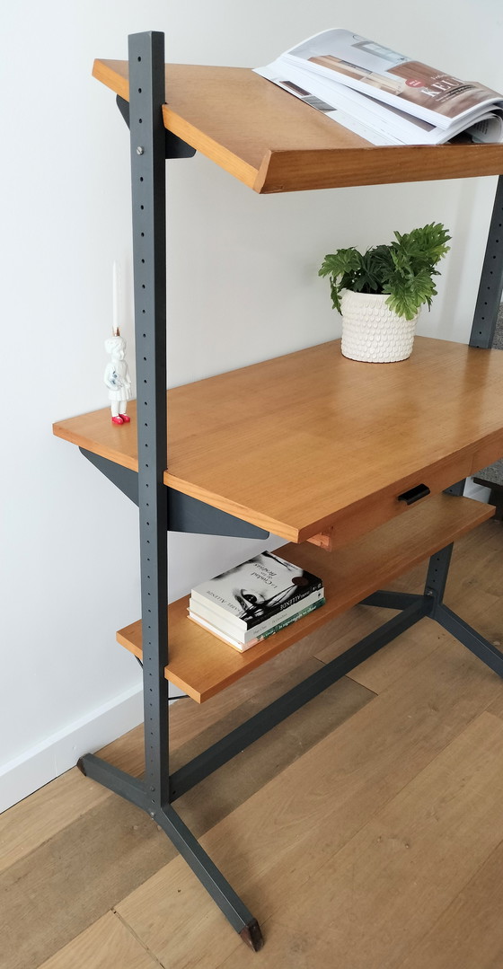 Image 1 of Vintage Modular Freestanding Wall System, Secretaire Olof Pira