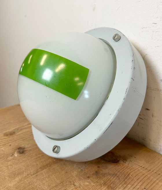 Image 1 of Vintage Emergency Wall or Ceiling Light, 1970s