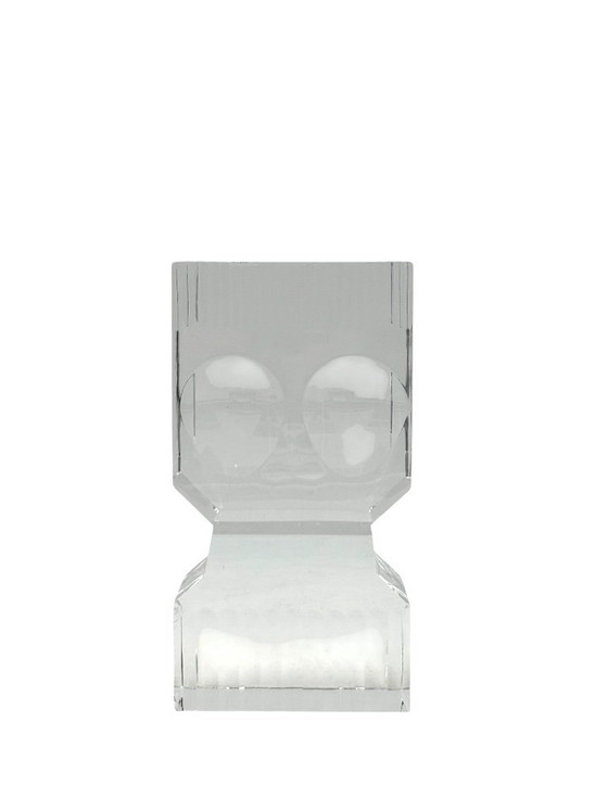 Image 1 of Sven Palmqvist, escultura moderna de vidrio, Orrefors Suecia 1971