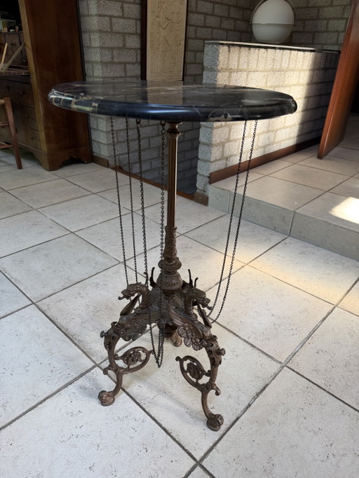 Antique Napoleon style side table