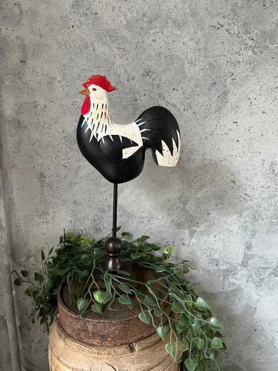 Image 1 of Scultura Gallo – 16 x 8 x 34 cm - Spedizione gratuita