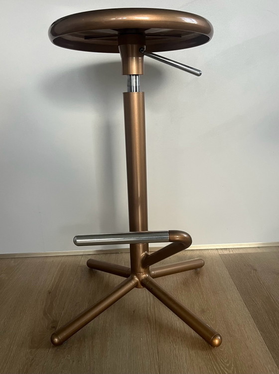 Set di 2 Sgabelli da bar Driade Paris Bar – Christophe Pillet – bronzo metallico – Metallo, Plastica (photo 5 of 5)
