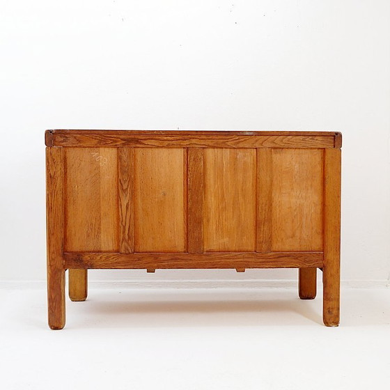 Image 1 of Credenza in stile rustico con 2 ante e 2 cassetti - anni '60