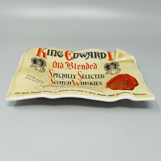 Catchall/Vide-Poche in porcellana "KING EDWARD I" di Piero Fornasetti, anni '60. Made in Italy. (photo 5 of 9)