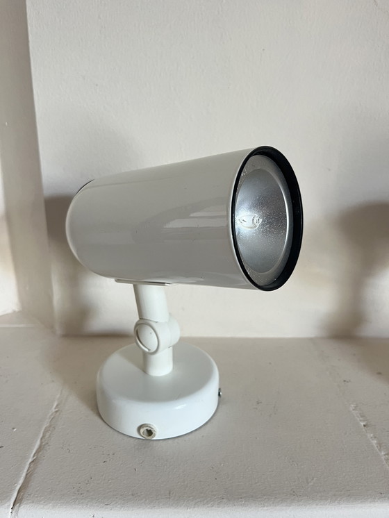 Image 1 of Set van 4 Vintage Retro Spots – Wit – Happy Light 1980