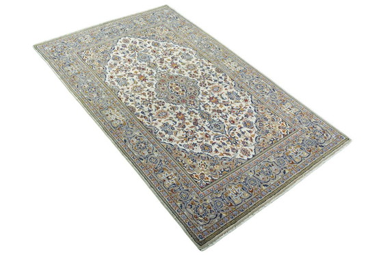 Image 1 of Kashan oosters tapijt - Handgeknoopt van fijne kurkwol - 226 x 140 cm