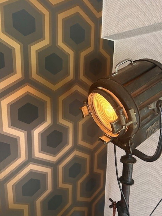 Image 1 of Seltene alte Kinolampe - Wolf Richardson Typ 483 Solar Spot (UK)