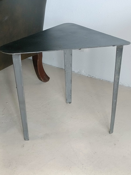 Image 1 of Triangular side table