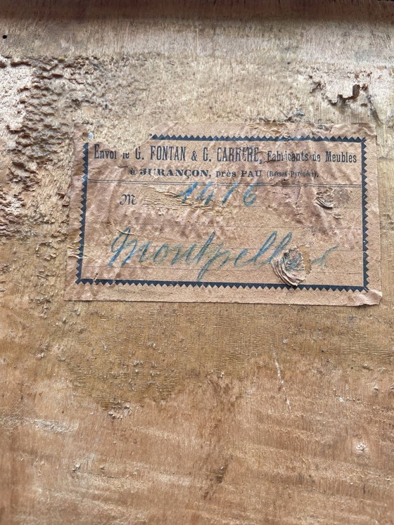 Französischer Aufbewahrungsschrank aus Bambusimitat, 19. Jh. – Holz (photo 27 of 30)
