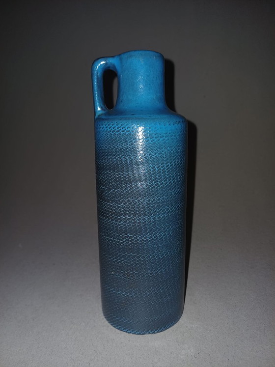 Skandinavische Keramikvase von Ingrid Atterberg, Upsala Ekeby, Serie „Bris“, 20 cm – Vasen, Ceramic (photo 11 of 12)