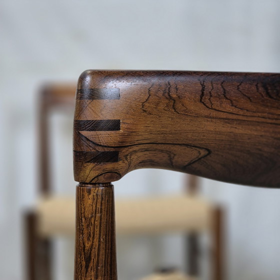 Image 1 of H.W. Klein, Bramin sillas danesas de cuerda de papel de los años 60