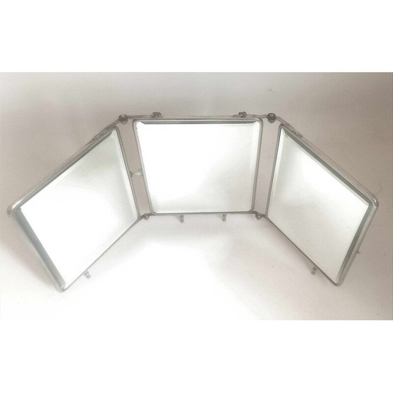 Image 1 of Vintage Art Deco travel triptych mirror