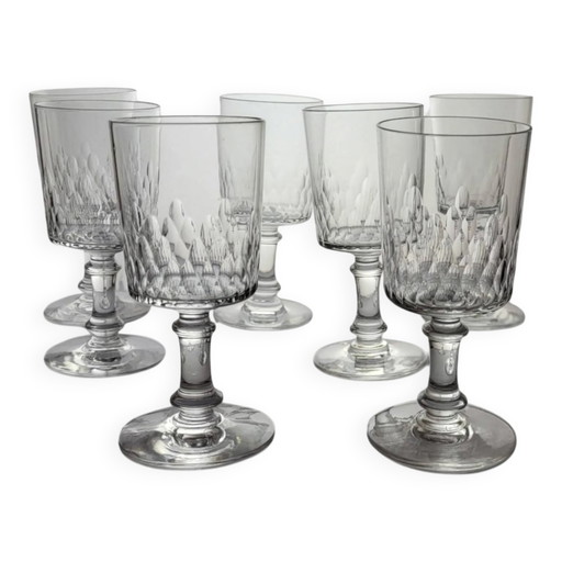 Baccarat - 7 copas de vino modelo Champigny Richelieu
