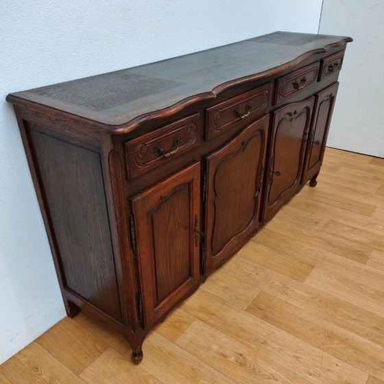 Image 1 of Vintage Louis XV wandkast buffetkast dressoir ladekast