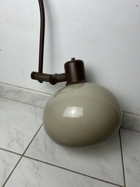 Image 1 of Vintage arc lamp mushroom shade Herda